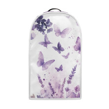 Dammskydd med fjärilsfärgad lavendel för matberedare 41 cm H x 33 cm