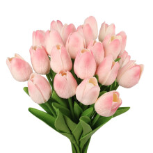 Tulipes artificielles d'aspect réaliste, fleurs artificielles durables pour une utilisation intérieure et extérieure, résistantes à la
