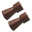 4Pcs Creative Wooden Candle Holders Color Decor 3