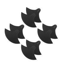 8Stk Drum Mute Pad Schwarz Leiser Klangdämpfer Für Trommel Zubehör