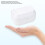 Automatic White Bobbin Winder with Spool Stand, 10x14x8cm 7