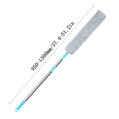 D Telescopic Cleaning Tool With 5 Replacement Cloths For Efficient Dust Removal 2
