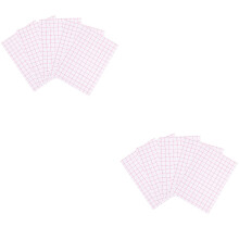 10Pcs White Thermal Transfer Paper for DIY Heat Transfer Clothes Craft