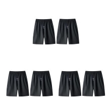 6Pcs Black Swimming Shorts for Men Breathable Easy Care Sports Trunks