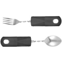2Sets Leichtes Senioren Besteckset