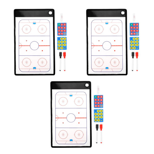 3Sets Für Eishockey Mit Beschreibbarem Surface