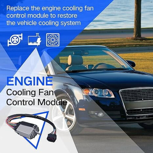 Module de commande du ventilateur de radiateur moteur pour Audi A6A4Premium8E0959501AG 2