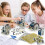 Κιτ ηλιακού ρομπότ STEM 12 σε 1 για παιδιά 8-13 ετών, DIY επιστημονικό παιχνίδι, 2