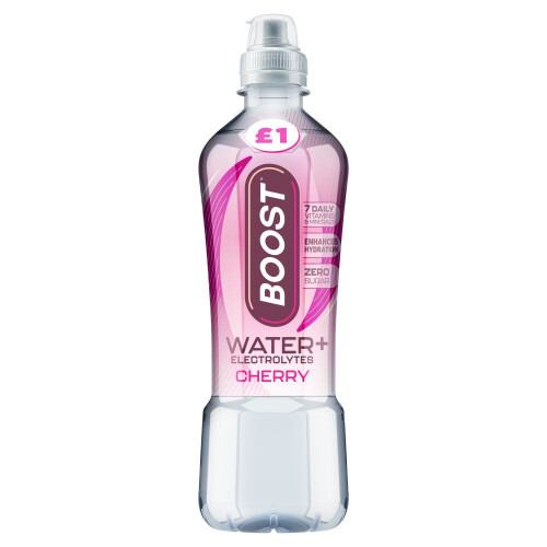 Boost Boost Water Electrolytes Cherry 500ml (Pack of 12)