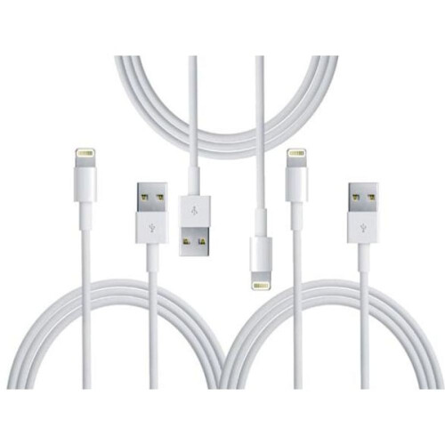 MFi Certified iPhone Charger, Data Sync Transfer Enabled Lightning Cable with Superior Durability Build, Stable and Efficient Current Output for