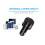 Πομπός FM Bluetooth για αυτοκίνητα με θύρα φόρτισης USB, ανοιχτή ακρόαση, MP3 player με 3