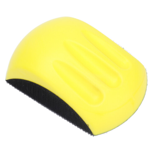 Automotive Sanding Blocks with Hook and Loop Disc Compatibility, Round Sanding Pad for Detailing and Surface Preparation 1