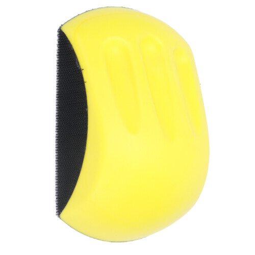Automotive Sanding Blocks with Hook and Loop Disc Compatibility, Round Sanding Pad for Detailing and Surface Preparation 2