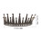 3Stk Barock Legierung Mit , Haarschmuck 9