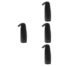 4Pcs Black Mesh Soap Pouches Solid Shampoo Bar Holders Outdoor Use