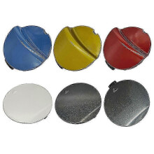(Blue) BMW M3 M4 F80 F82 F83 2015-2018 Front Bumper Tow Hook Hole Cover Cap OEM Style Replacement Black