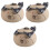 3Pcs Assorted Color Ceramic Tea Containers Sealed Food Storage 4