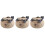 3Pcs Assorted Color Ceramic Tea Containers Sealed Food Storage 5