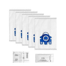 16pcs Replacement Bags for Miele Complete C2 C3 Classic C1S8S5S2 GN Series Vacuum Cleaners, High-Efficiency Filtration, OEM Compatible