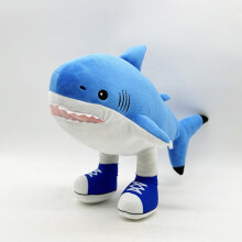 (Shark#64001) Plush Stuffed Toy – Soft Throw Pillow – Cute Home Decor – Birthday & Holiday Gift for Kids – 1 Piece
