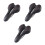Seat Cushion Spandex Cyclists Comfortable Riding 3pcs 10