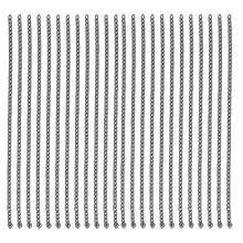 DIY Jewelry Making Curb Chain Wide Compatible For Necklaces Bracelets Anklets Iron Material Twisted Oval Links Jewelry Making Chains Classy And