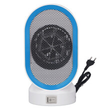 Plug In Space Heater for Indoor Use, Two-Speed Fan Heater with Tipping Protection and Energy Efficient Ceramic Room Heater for Home Office Dormitory