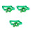 3Pièces Collier Animal Vert Réglable Avec Cloche Décoration 7