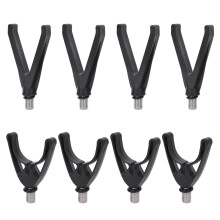 Anti Slip Design U Shaped Head Fishing Rod Rest Rod Holder Fishing Tackle Sturdy Construction Flexible Performance Wear Resistant Adjustable Bracket