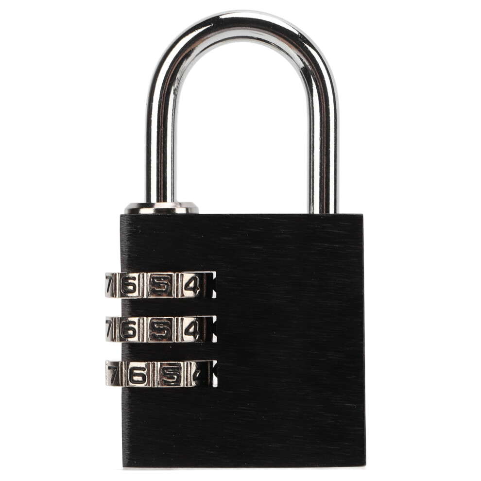 Resettable Combination Gym Locker Lock, Waterproof Anti Rust4digit Combination Lock Sturdy Aluminum Alloy Mechanical Password Padlock Tensile 9028731893129