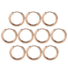 Helix Earrings Surgical Steel Hypoallergenic Lightweight Waterproof Hoop Earrings For Cartilage Tragus Nose Lip With Hinged Hoop Design Durable Shine