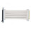 Flexible PCIe4.0Extension Cable Vertical Mount Slim Foldable Design Plug And Play Anti Interference Backward Compatible Electromagnetic Shielded 1