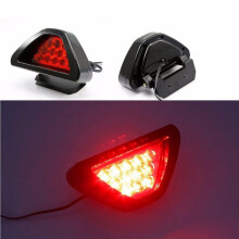 Lâmpadas LED universais para luz de freio, estilo F1, alta potência, super brilhantes, eficientes em termos de energia, baixo consumo, design à