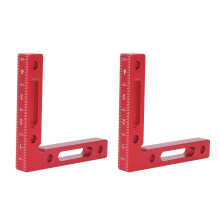 Équerre de serrage d'angle facile à utiliser, équerre de positionnement, équerre à angle droit, équerre à 90 degrés, outil de menuiserie en