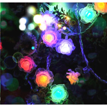 Cherry Blossom Flower String Lights, Fairy Lights Cherry Blossom Lights Battery Operated Decorative Lights for Bedroom Decoration