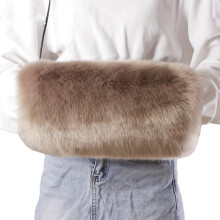 Warme pluche handwarmers voor volwassen vrouwen, met manchetten en handwarmers van imitatiebont voor buitenactiviteiten en sportieve accessoires voor