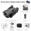 Drone i3PRO με κάμερα 4K HD, οπτική ροή εντοπισμού θέσης και αποφυγή εμποδίων - 18 λεπτά 1