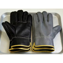 2 Pairs Durable PU Leather Gardening & Welding Gloves, Spark Resistant, One Size Fits Most, Unisex – Compatible with Outdoor/Work Use