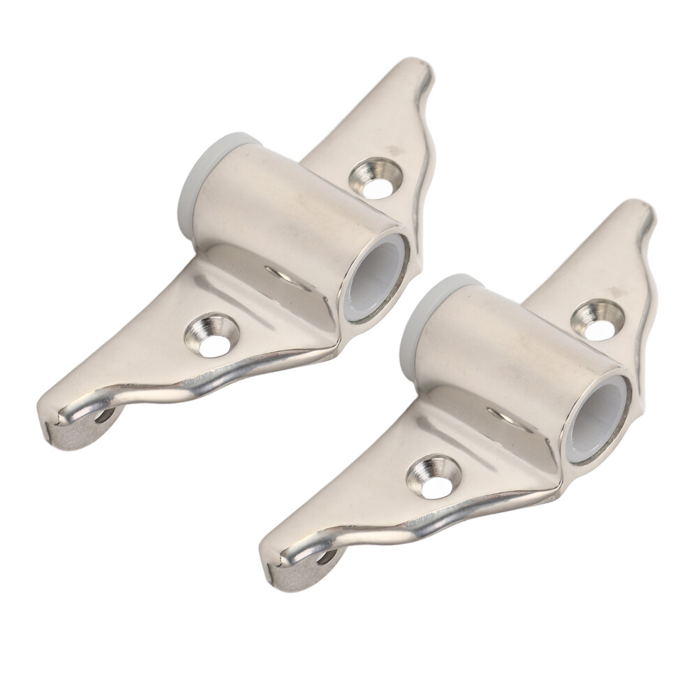2Pcs 1/2In Oarlock Socket 316 Stainless Steel Side Mount For Marine Yacht Rv 8721387222602