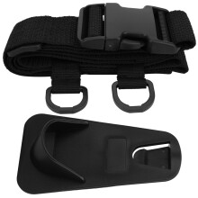 Rod Holder Belt For Fishing Accessories With Swivel Hooks D Rings Adjustable Fishing Wader Belt Featuring Breathable Material Lightweight Durable For