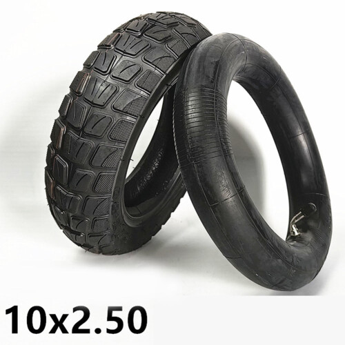 Pneu pneumático de 10 polegadas (10 x 2,50) com câmara de ar para patinete elétrico