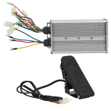 Heat Dissipation Brushed Motor Controller Electric Motor Controller Easy Installation Steady Speed Aluminium Alloy Shell High Quality Plastic Low