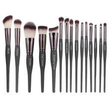 Hautfreundliche Pinsel aus weichem und seidigem Premium-Synthetikfasermaterial. Stilvolles Design. Make-up-Pinselset für Anfänger und