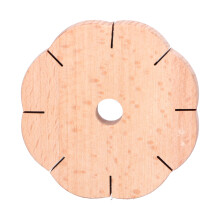 Handmade Crafts Braiding Weaving Disk Wooden Round Kumihimo Tool Adjustable Braiding Plate With Lightweight And Durable Build Cord Braiding Tool Easy
