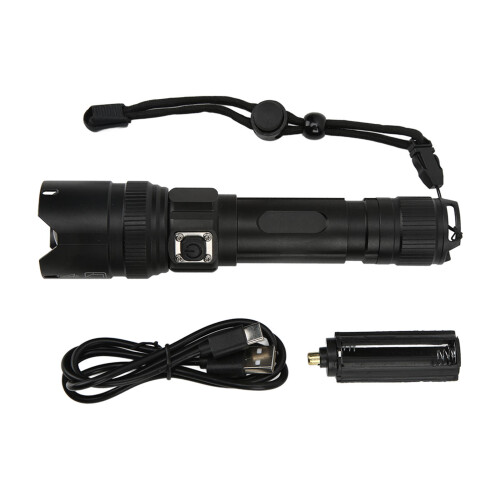 Professional Scuba Diving Flashlight High Lumens Torch with Zoomable Lens and Multi-Mode Functionality for Underwater Exploration