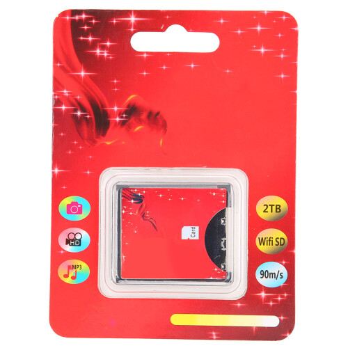WiFi Secure Digital Compatible CF Memory Adapter High Transmission Speed WiFi Capable Storage Converter For SDHC SDXC Devices On Windows Mac OS Linux