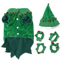 Cadeaus voor huisdieren in kerstsfeer: kerstkostuum voor huisdieren, puppykleding, elfkostuum, kattencape, zachte stoffen, gemakkelijk schoon te