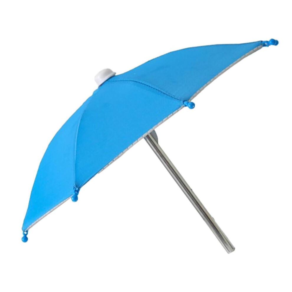 Qenashaing Universal Phone Holder Umbrella Stand Case, Anti-Glare Sunshade + Secure Suction Cup, For Outdoor Rain Protection On Patio, Deck Or 9485826664550