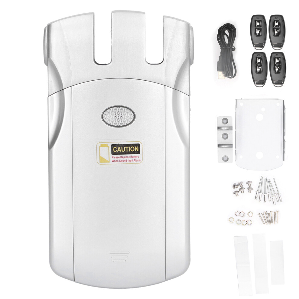 Access Control System Smart Wireless Anti-Theft Keyless Deadbolt Electric Lock, Electronic Intelligent Door Lock With Remote Control Unlocking Mobile 9370362952264