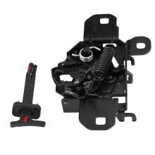 Ensemble de verrouillage de capot avant avec poignée de traction pour Volkswagen, loquet de capot de remplacement durable, installation facile,
